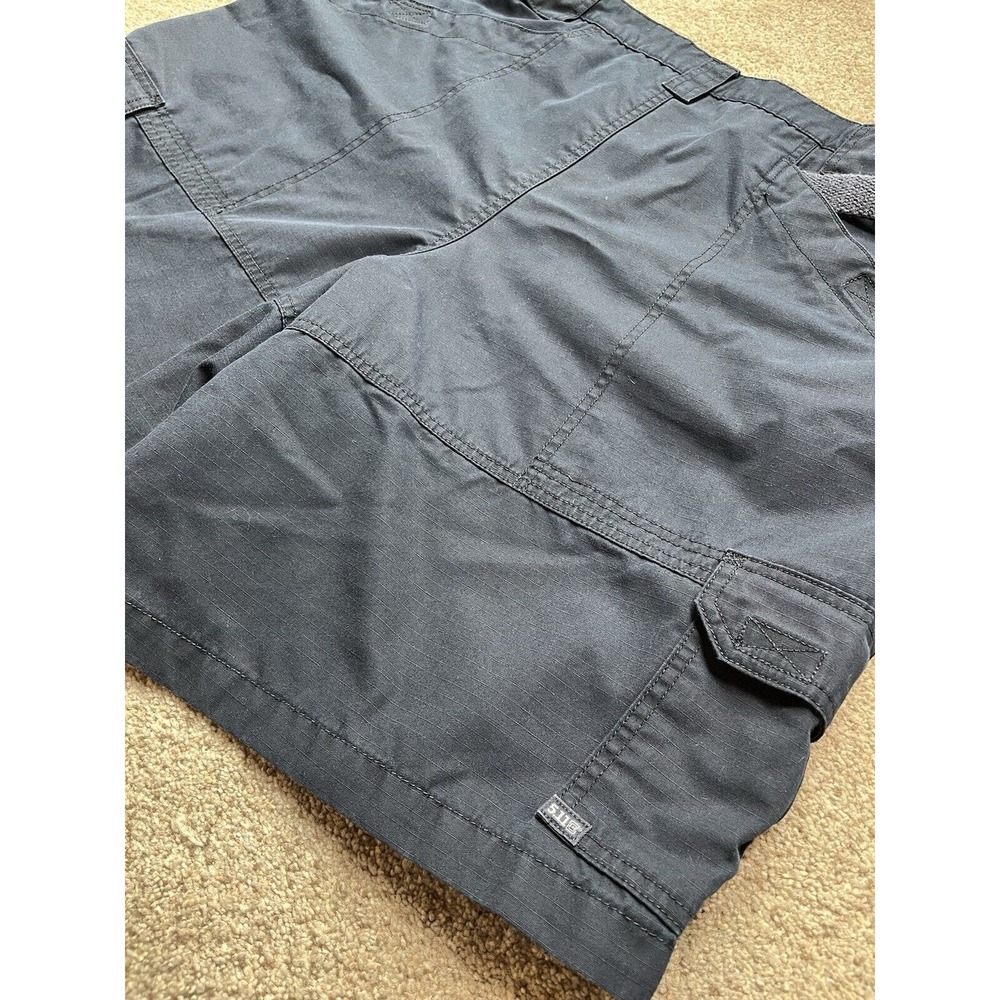 5.11 Tactical Mens Cargo Work Shorts Navy Blue Size 42 - Picture 7 of 8